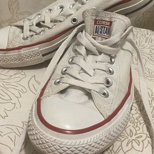 👟Chuck Taylor Allstar Classic Low Top, Converse - White, ✨Men’s 5 Women’s 7